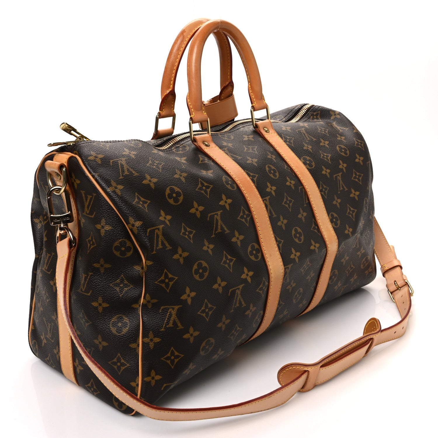 Louis Vuitton Monogram Keepall Bandouliere 45 2 of 12
