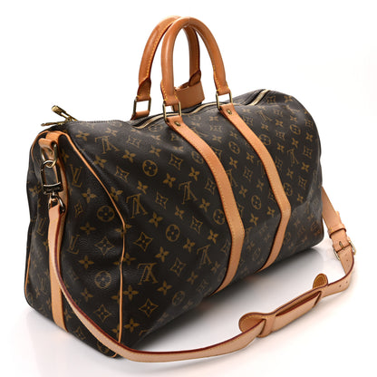 Louis Vuitton Monogram Keepall Bandouliere 45 2 of 12