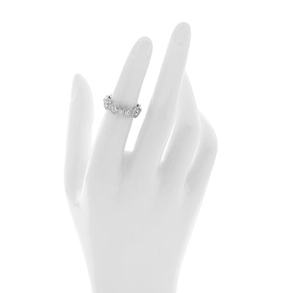Tiffany Platinum Diamond Circlet Band Ring 49 5 2 of 4
