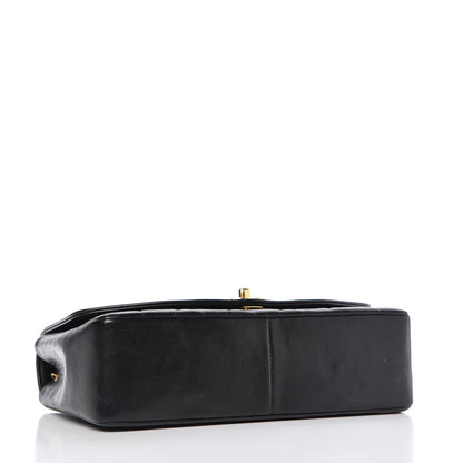 Chanel Lambskin Quilted Medium Single Flap Black 4 of 11