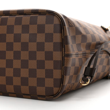Louis Vuitton Damier Ebene Braided Neverfull MM Pink 10 of 10