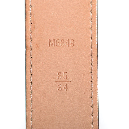 Louis Vuitton Vernis LV Frame Belt Amarante 85 34 3 of 8