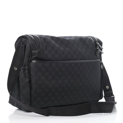 Gucci Monogram Large Diaper Bag Black 4 of 12
