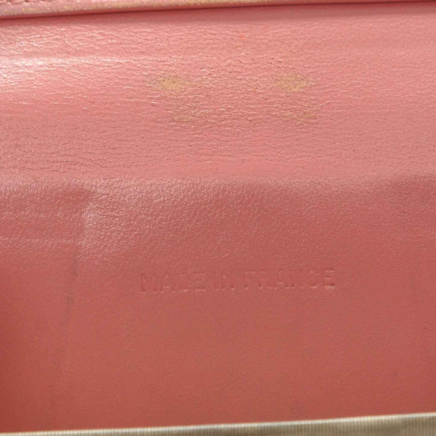 Patent Compact CC Flap Wallet Pink