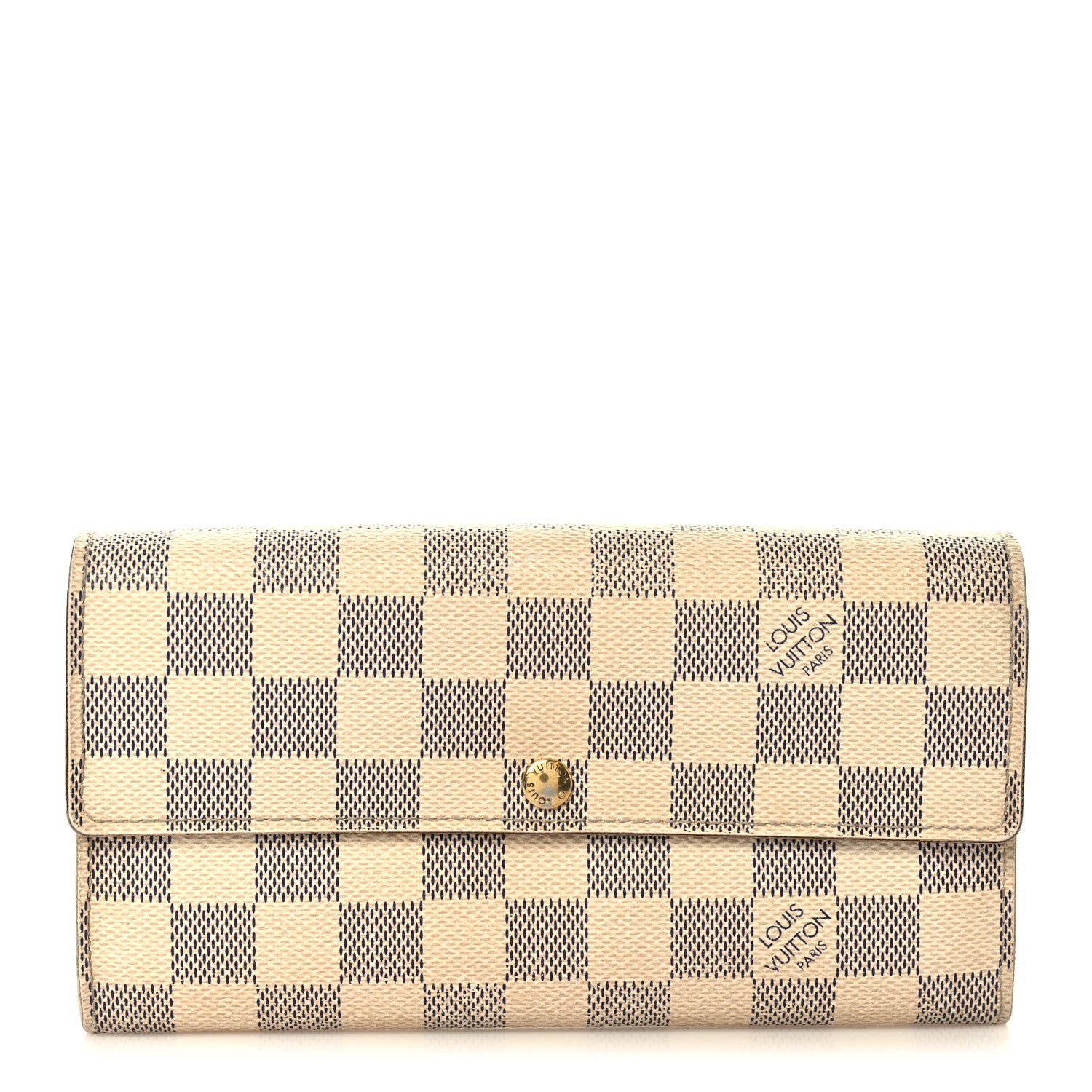 Louis Vuitton Damier Azur Sarah Wallet 1 of 7