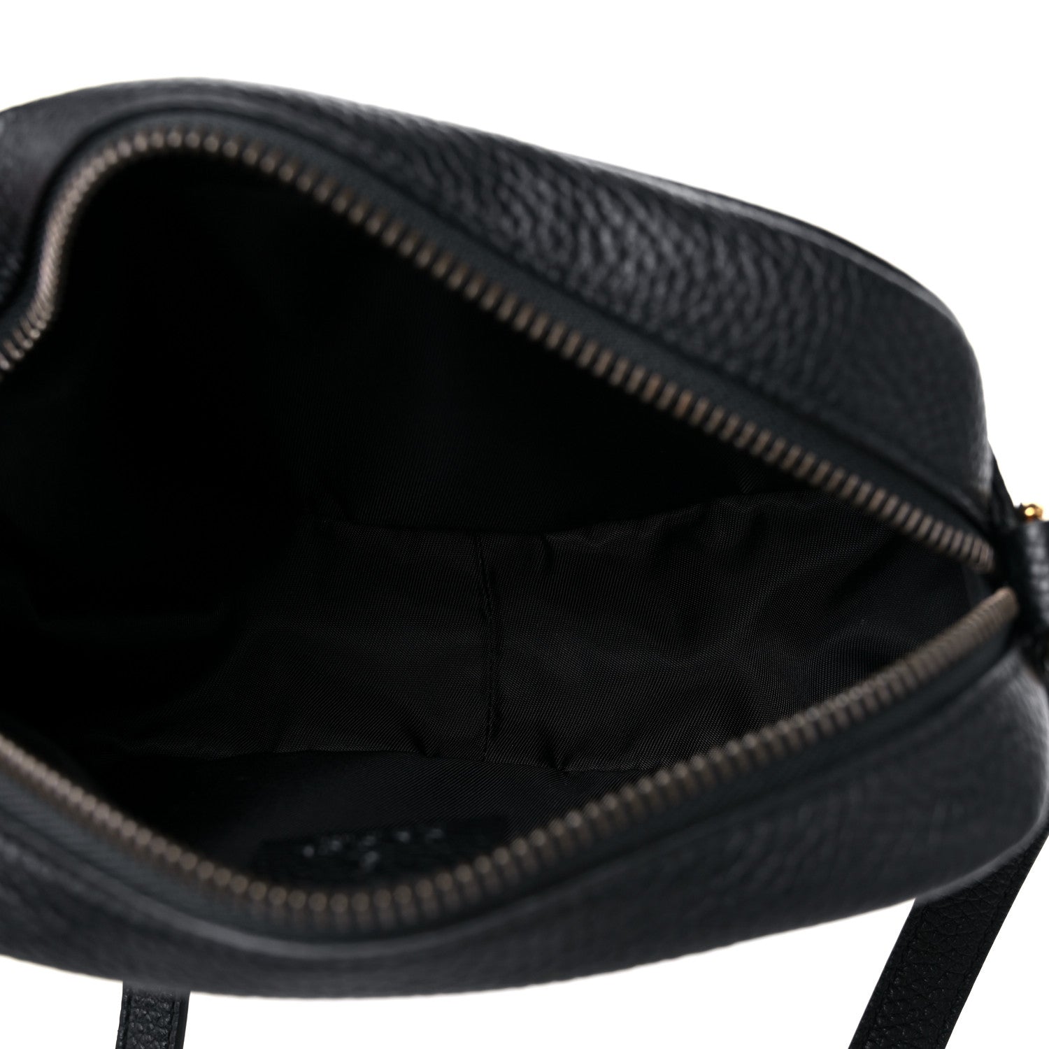 Gucci Pebbled Calfskin Mini Soho Disco Bag Black 6 of 12