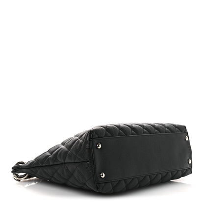 Chanel Caviar Quilted Easy Zip Tote Black 4 of 10