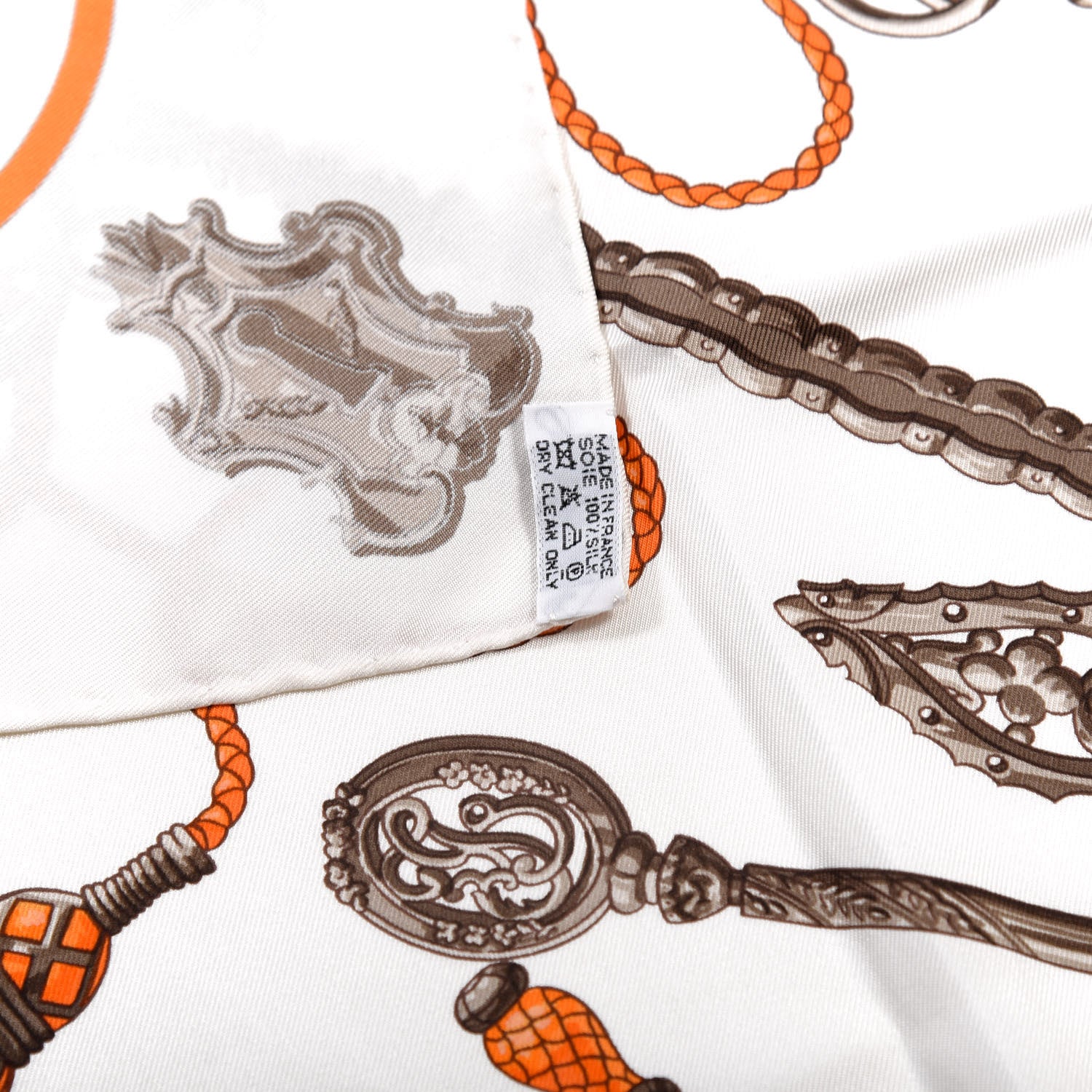 Hermes Silk Keys Les Cles Scarf 90 2 of 4