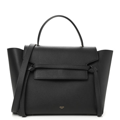 Celine Grained Calfskin Mini Belt Bag Black 1 of 11