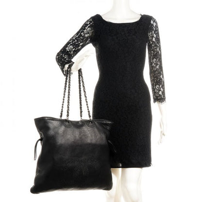 Chanel Lambskin CC Studded Bonbons Tote Black 2 of 7