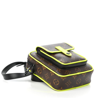 Louis Vuitton Monogram Macassar Christopher Wearable Wallet Fluorescent Yellow 4 of 9
