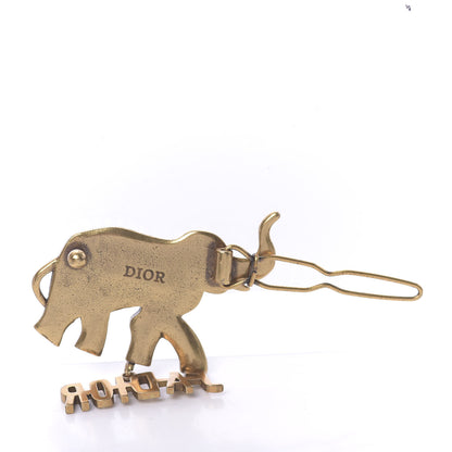 Christian Dior Crystal Elephant J'Adior Barrette 4 of 5