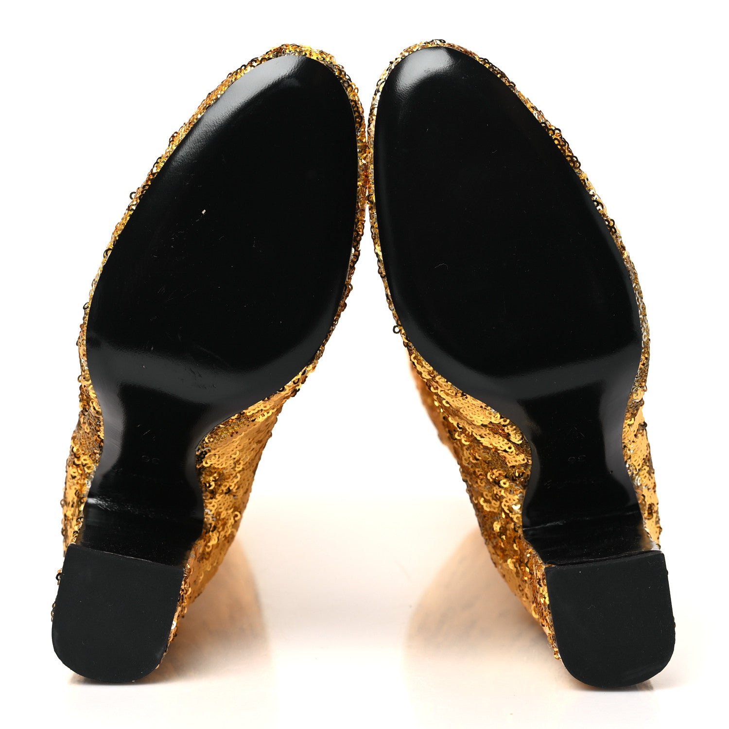 Louis Vuitton Sequin Donna High Boots 36 Gold 5 of 9