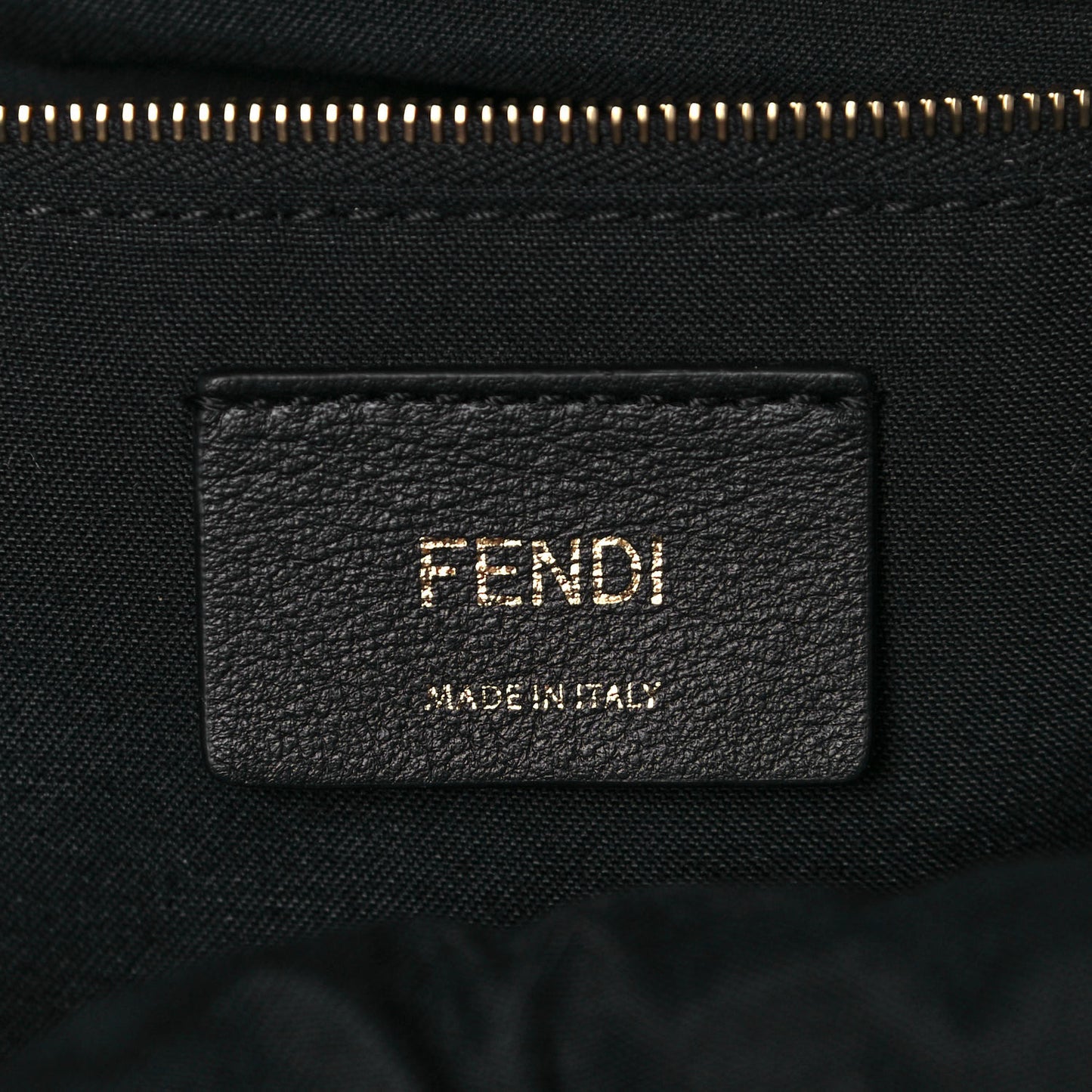 Vitello Bi-Color FF 1974 Embossed Mini Backpack Maya Black