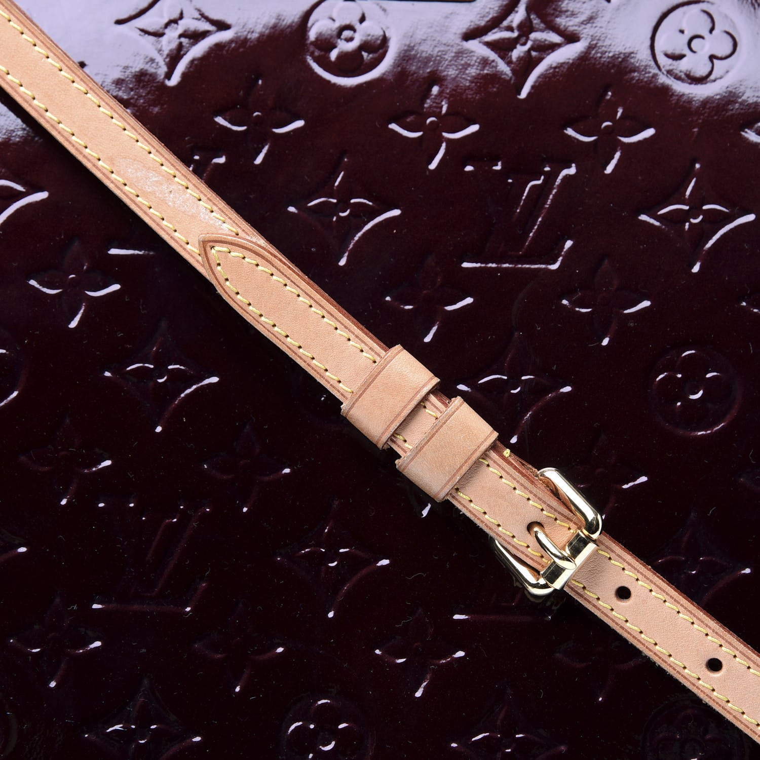 Louis Vuitton Vernis Brea GM Amarante 9 of 10