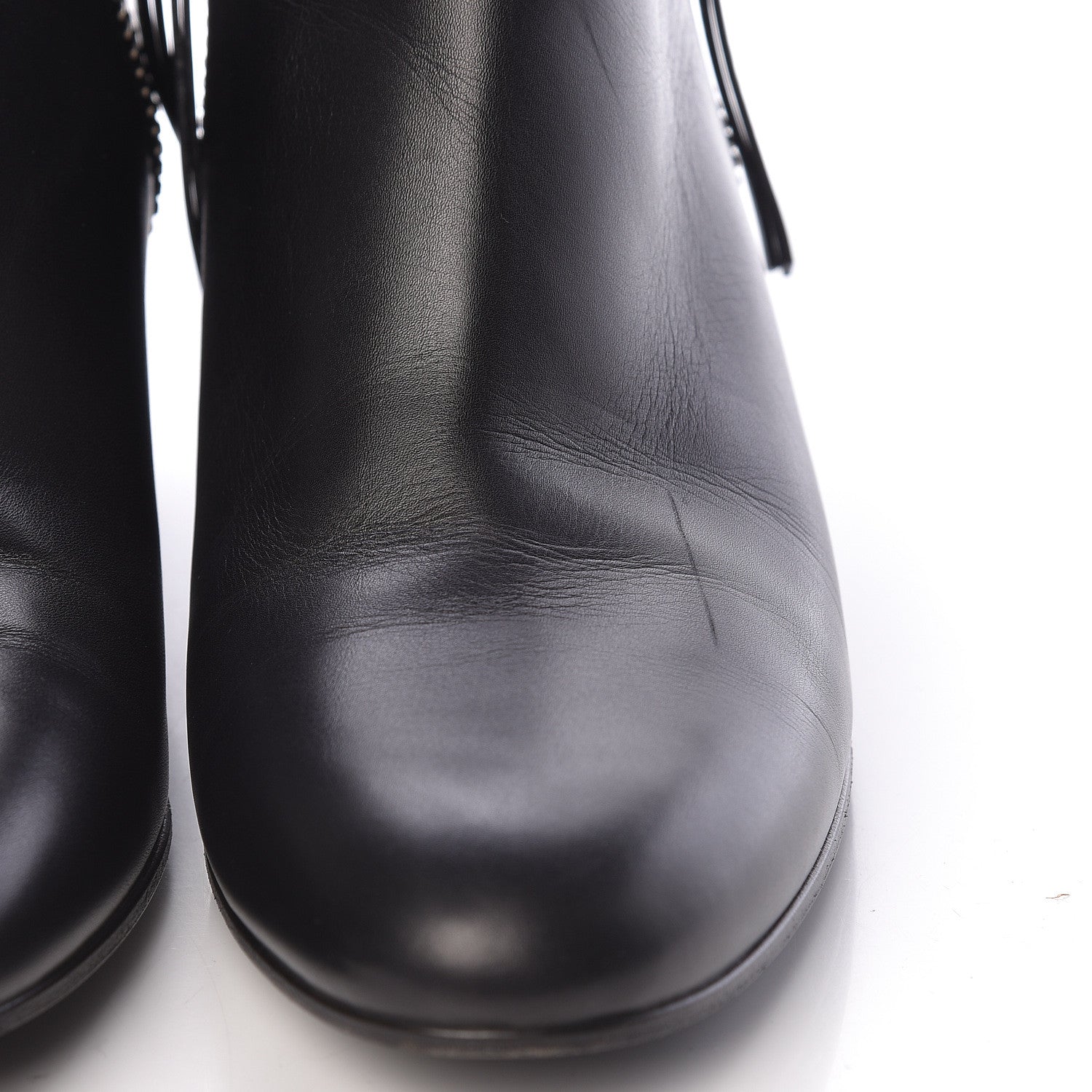 Gucci Kid Ankle Booties 39.5 Black 14 of 15