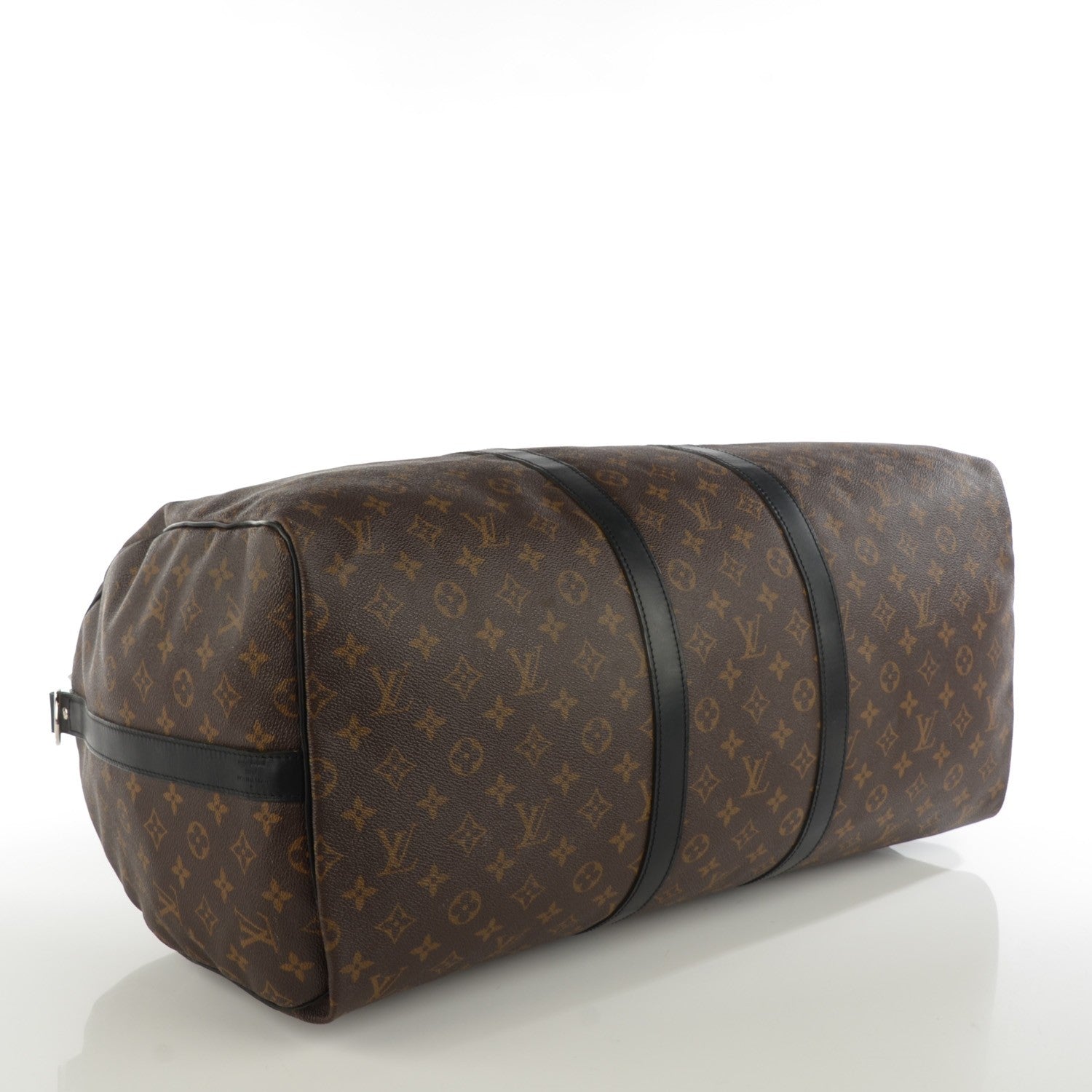 Louis Vuitton Monogram Macassar Keepall Bandouliere 55 4 of 7