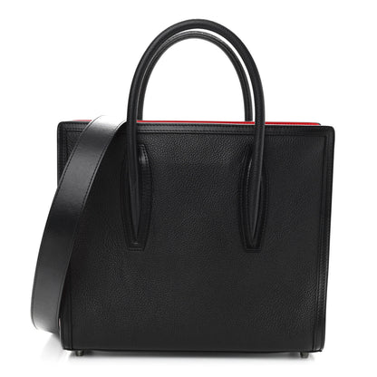 Christian Louboutin Calfskin Empire Patent Studded Medium Paloma Black 1 of 10