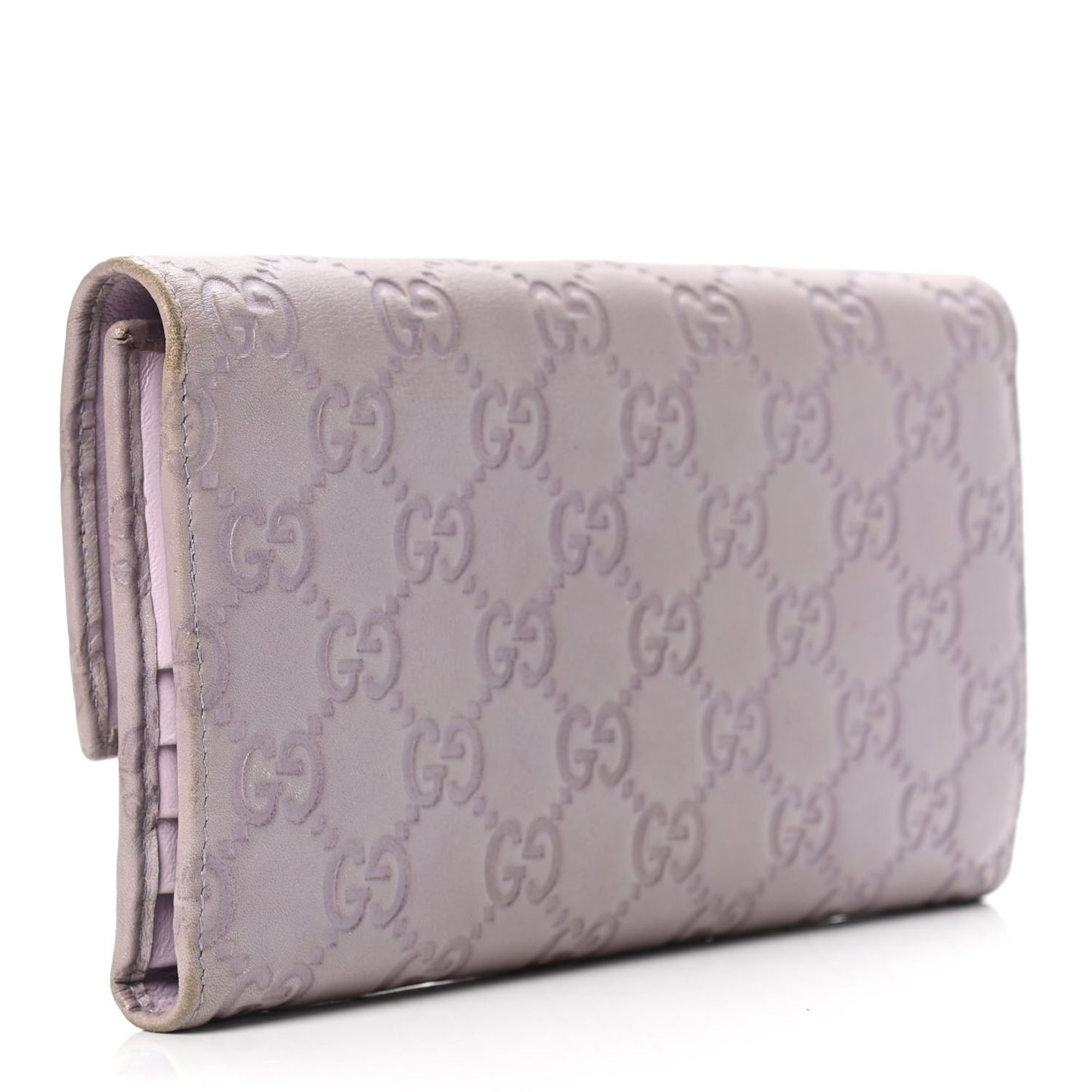Guccissima Continental Wallet Lilac