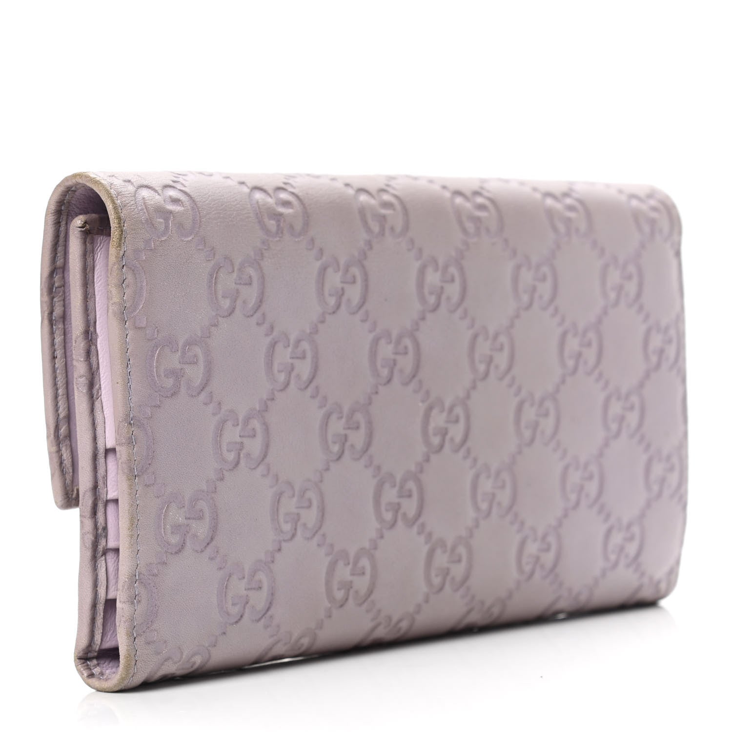 Gucci Guccissima Continental Wallet Lilac 2 of 5