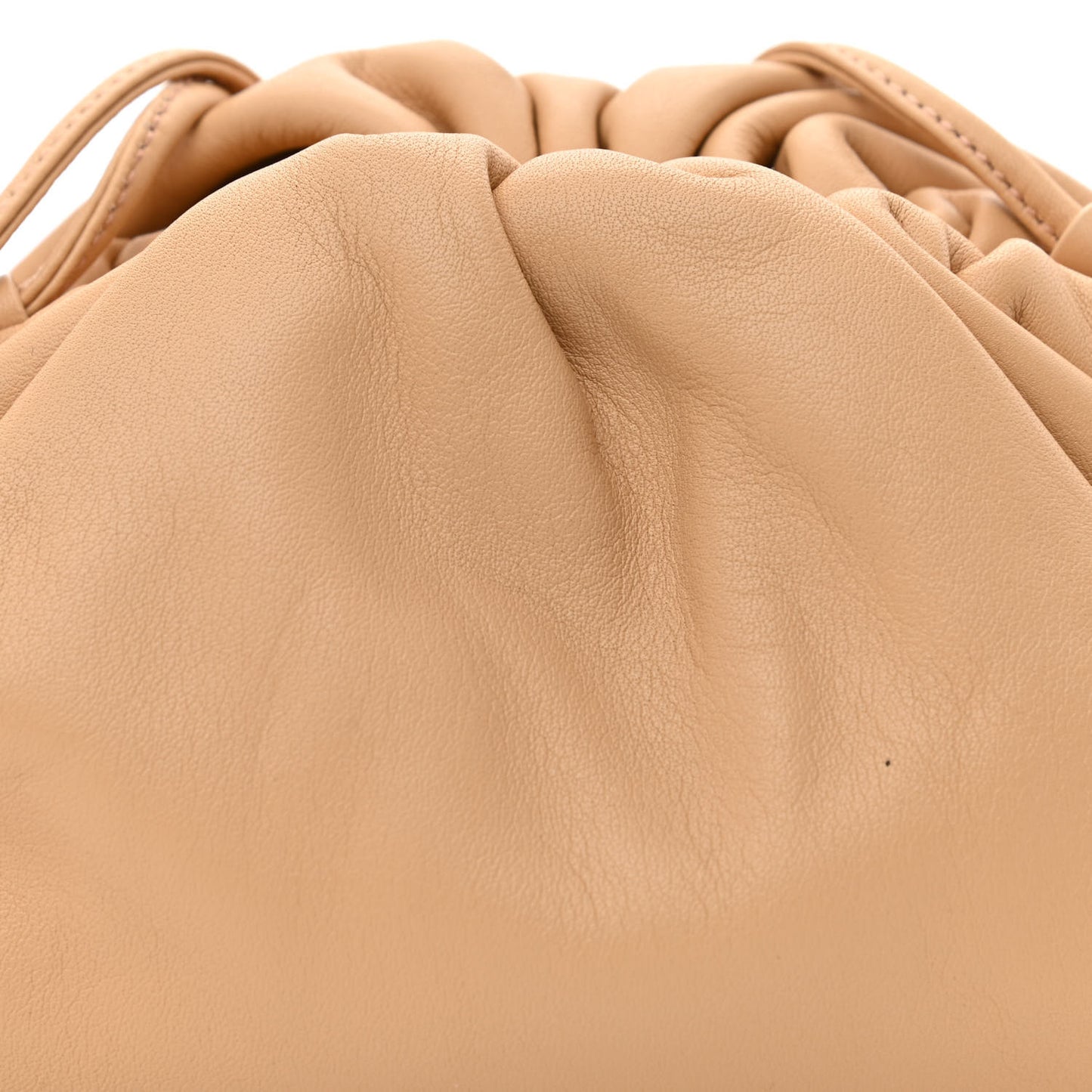 Butter Calfskin The Mini Pouch Almond