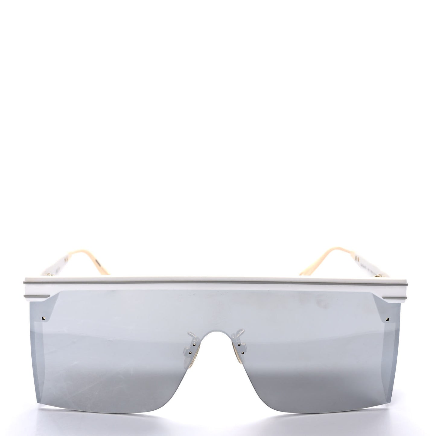 Diorclub M1U Mask Sunglasses White