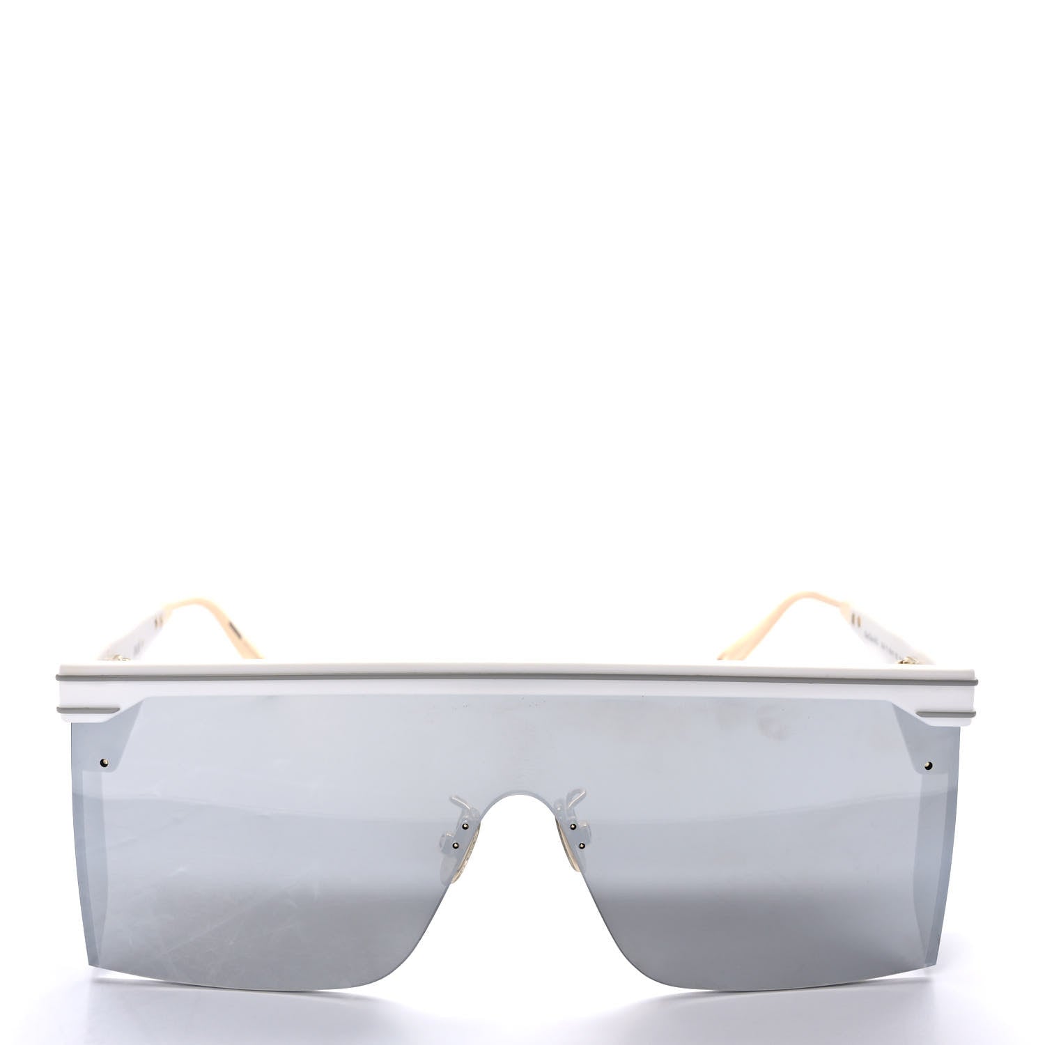 Christian Dior Diorclub M1U Mask Sunglasses White 2 of 9
