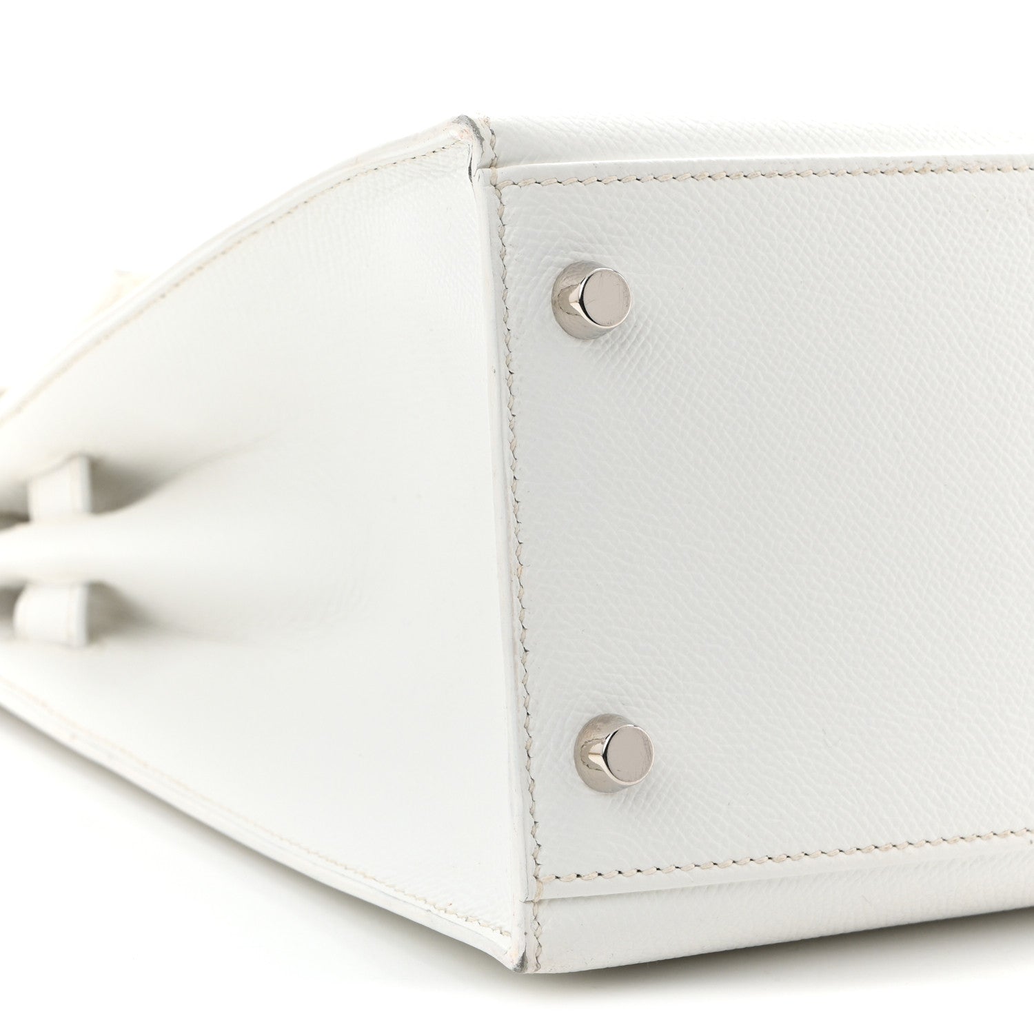 Hermes Epsom Kelly Sellier 32 White 9 of 12