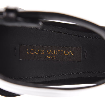 Louis Vuitton Calfskin Westbound Sandal 37 Black 7 of 8