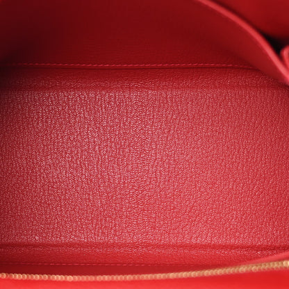 Hermes Togo Kelly Retourne 25 Rubis 5 of 10