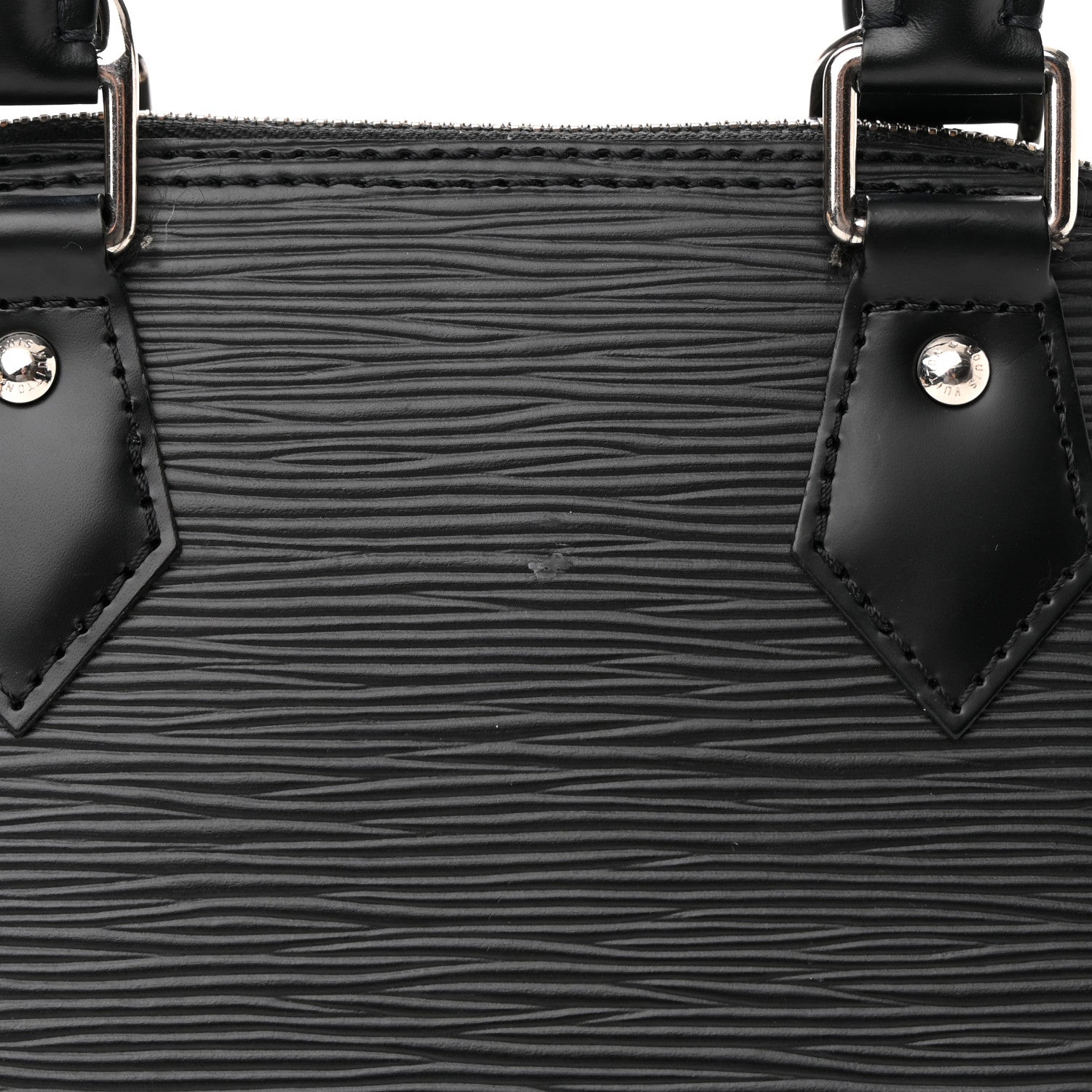Louis Vuitton Epi Jacquard Alma BB Black 10 of 13