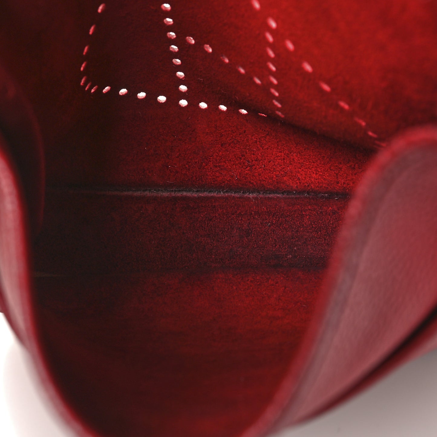 Taurillon Clemence Evelyne III PM Rouge Casaque Bleu Saphir