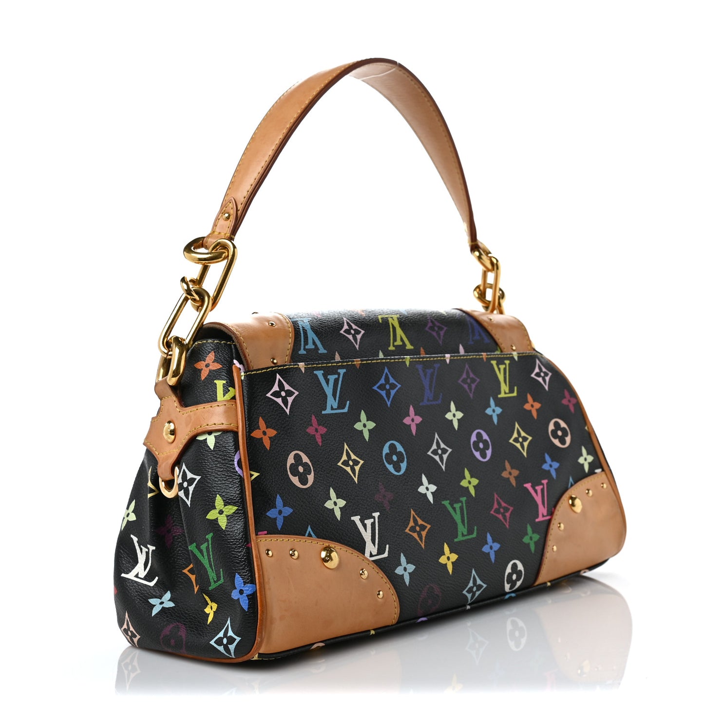 Monogram Multicolor Beverly MM Black