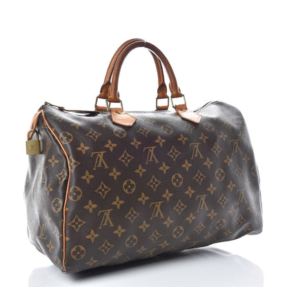 Louis Vuitton Monogram Speedy 35 3 of 23