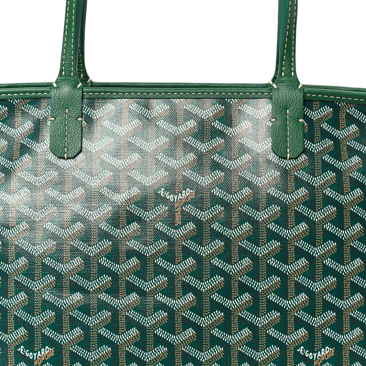 Goyard Goyardine Artois PM Green 8 of 10