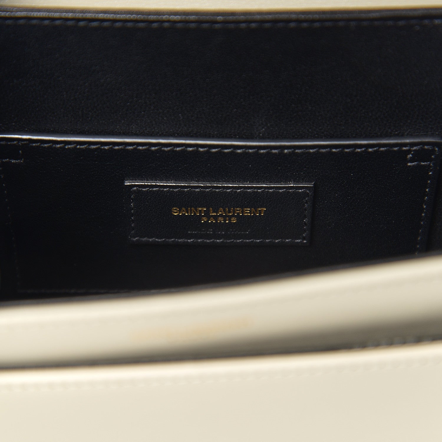 Saint Laurent Calfskin LE 61 Small Shoulder Bag Blanc Vintage 5 of 9
