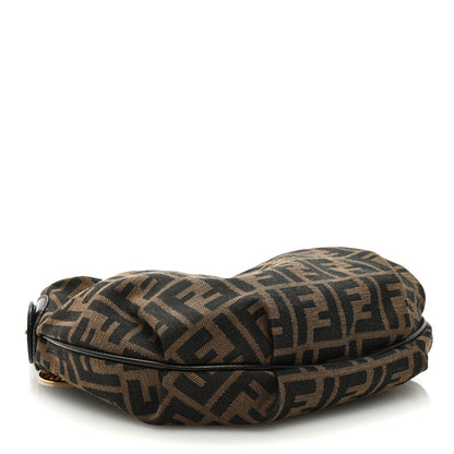 Fendi Zucca Small Chef Chain Hobo Tobacco 4 of 8
