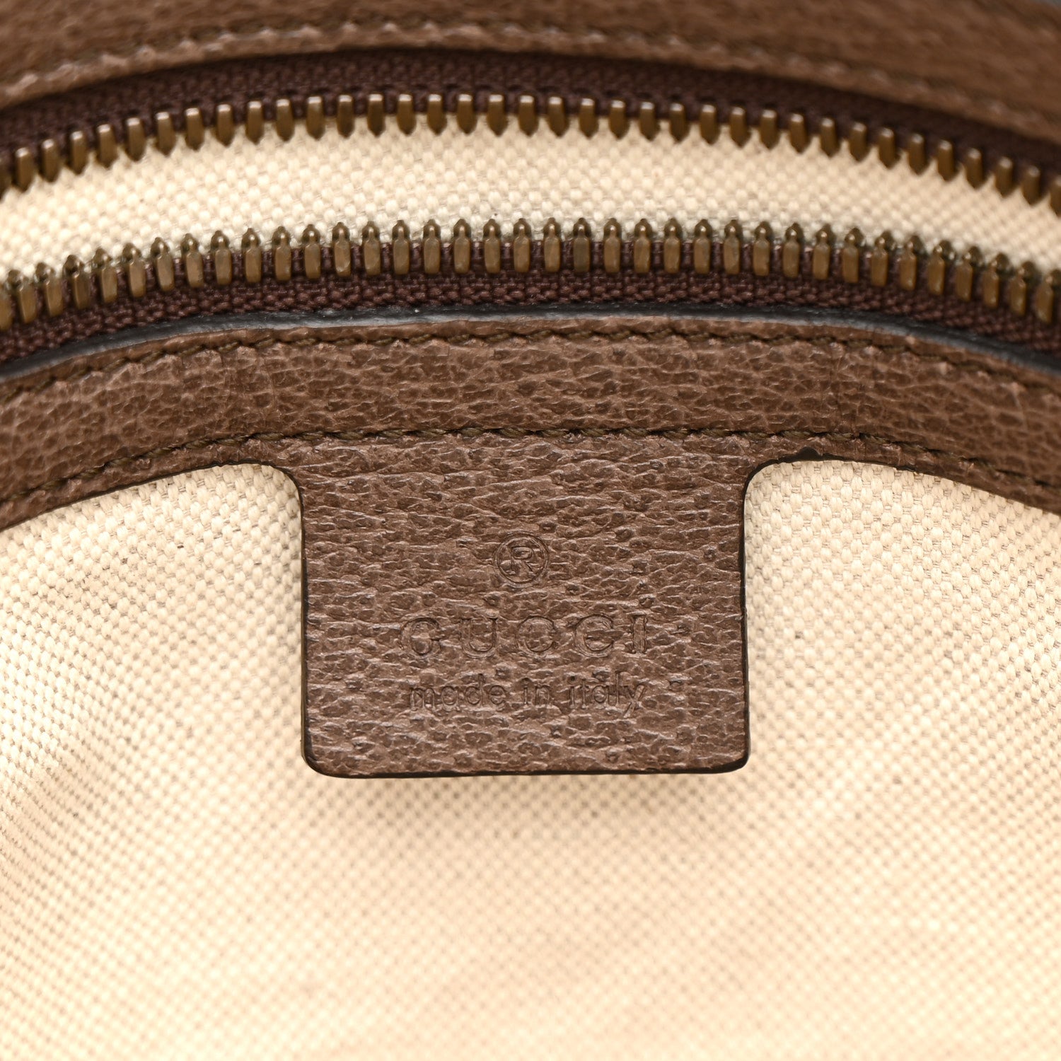 Gucci GG Supreme Monogram Web Small Ophidia Messenger Bag Brown 6 of 17