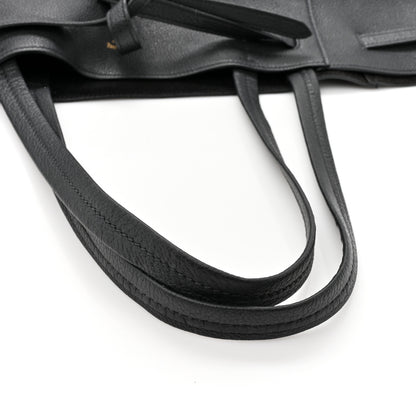 Celine Soft Grained Calfskin Small Belt Cabas Phantom Black 15 of 15