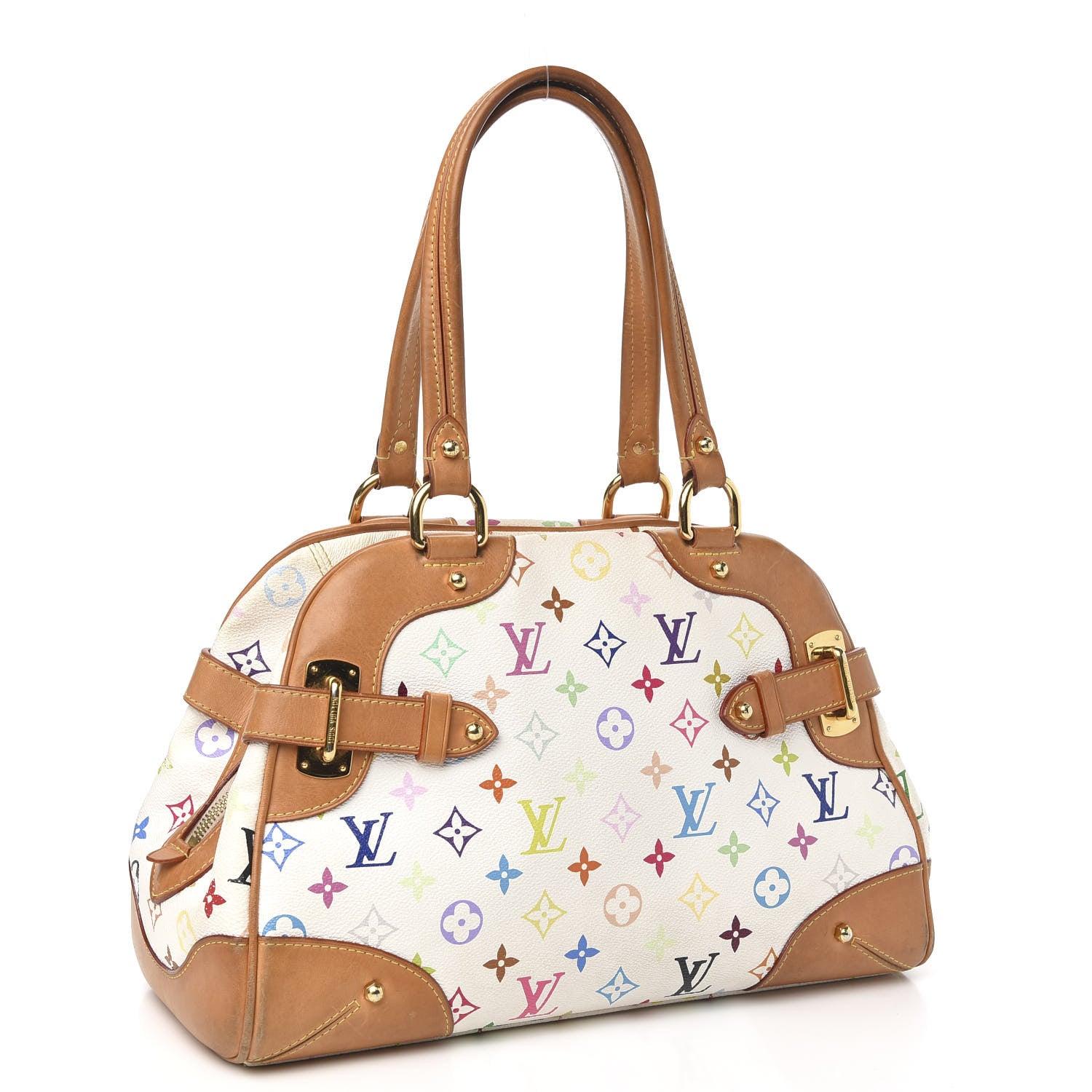 Louis Vuitton Monogram Multicolor Claudia White 3 of 18