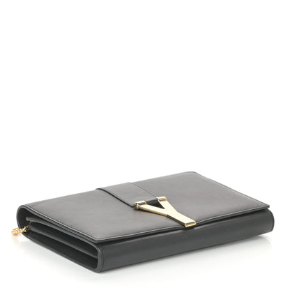 Saint Laurent Calfskin Classic Y Ligne Chain Wallet Black 4 of 10