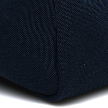 Hermes Military Toile Vache Hunter Herbag Zip Retourne 31 PM Bleu Indigo Black 10 of 11