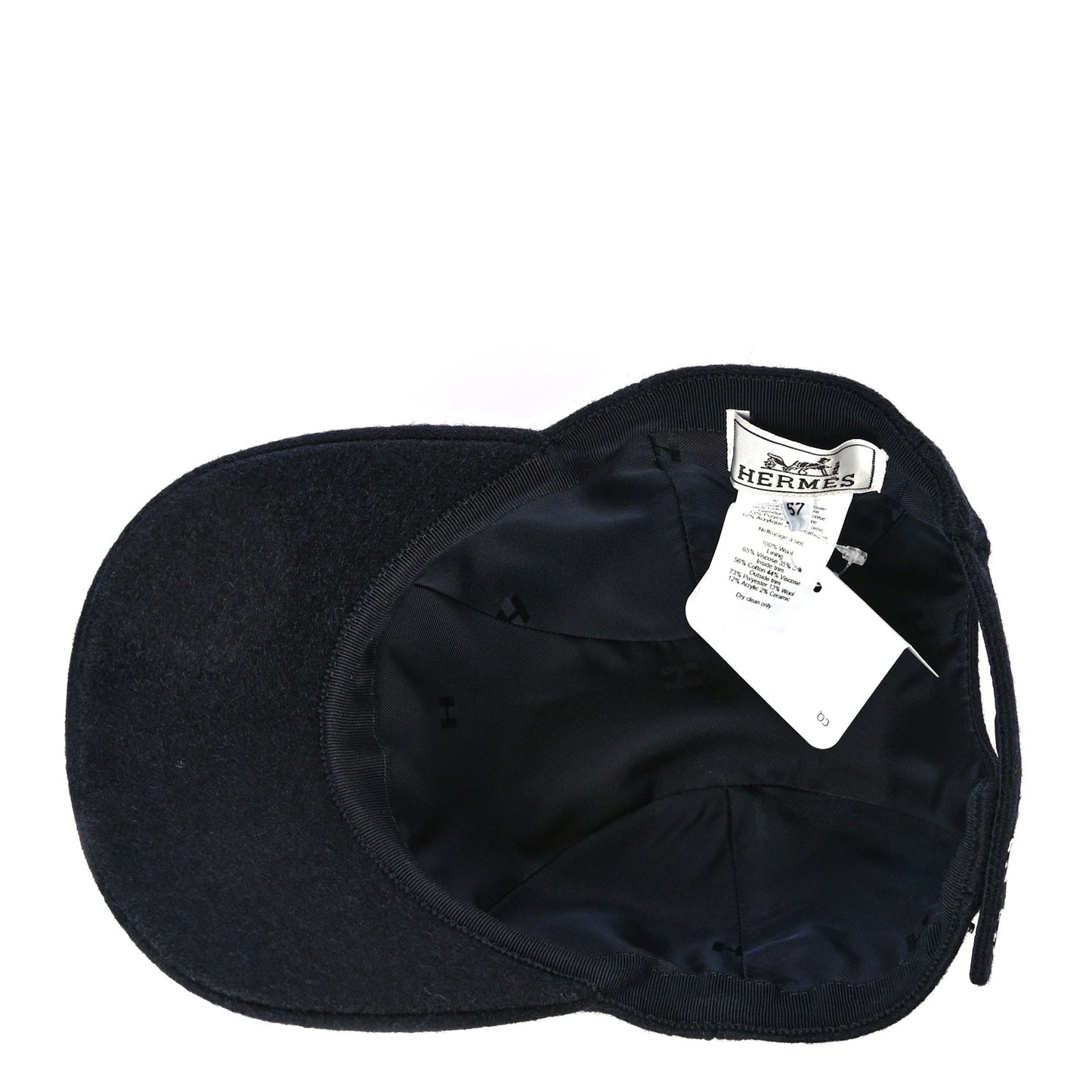 Wool Davis Varsity Cap 57 Marine