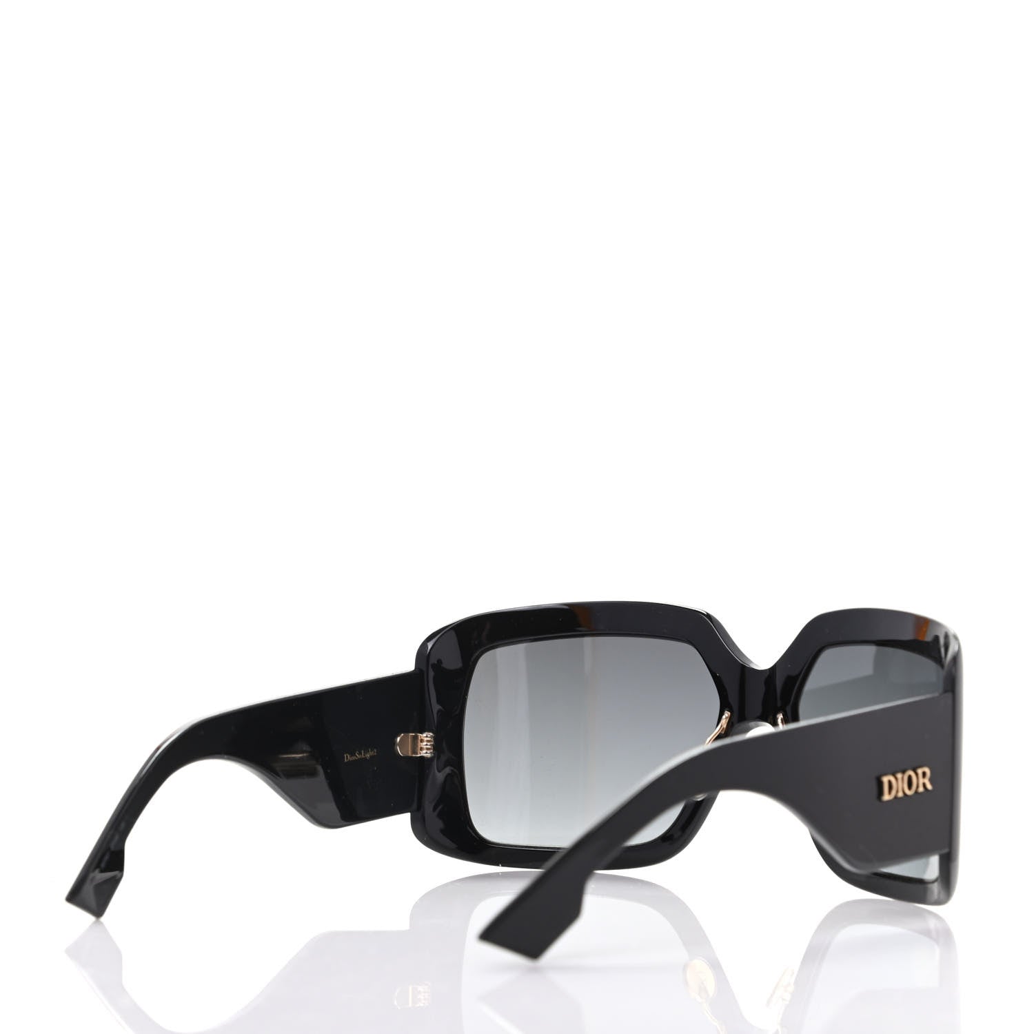 Christian Dior Acetate DiorSo Light 2 Shield Sunglasses Black 4 of 7