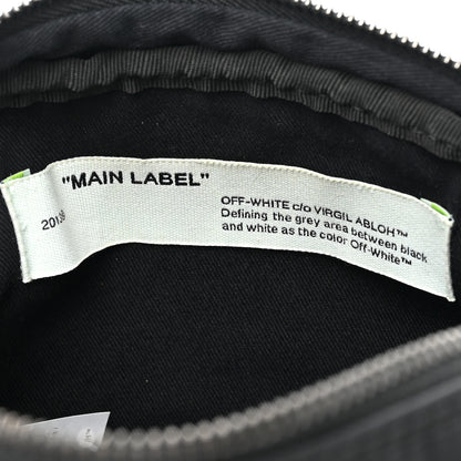 Off-White Nylon Logo Print Crossbody Bag Black 5 of 9
