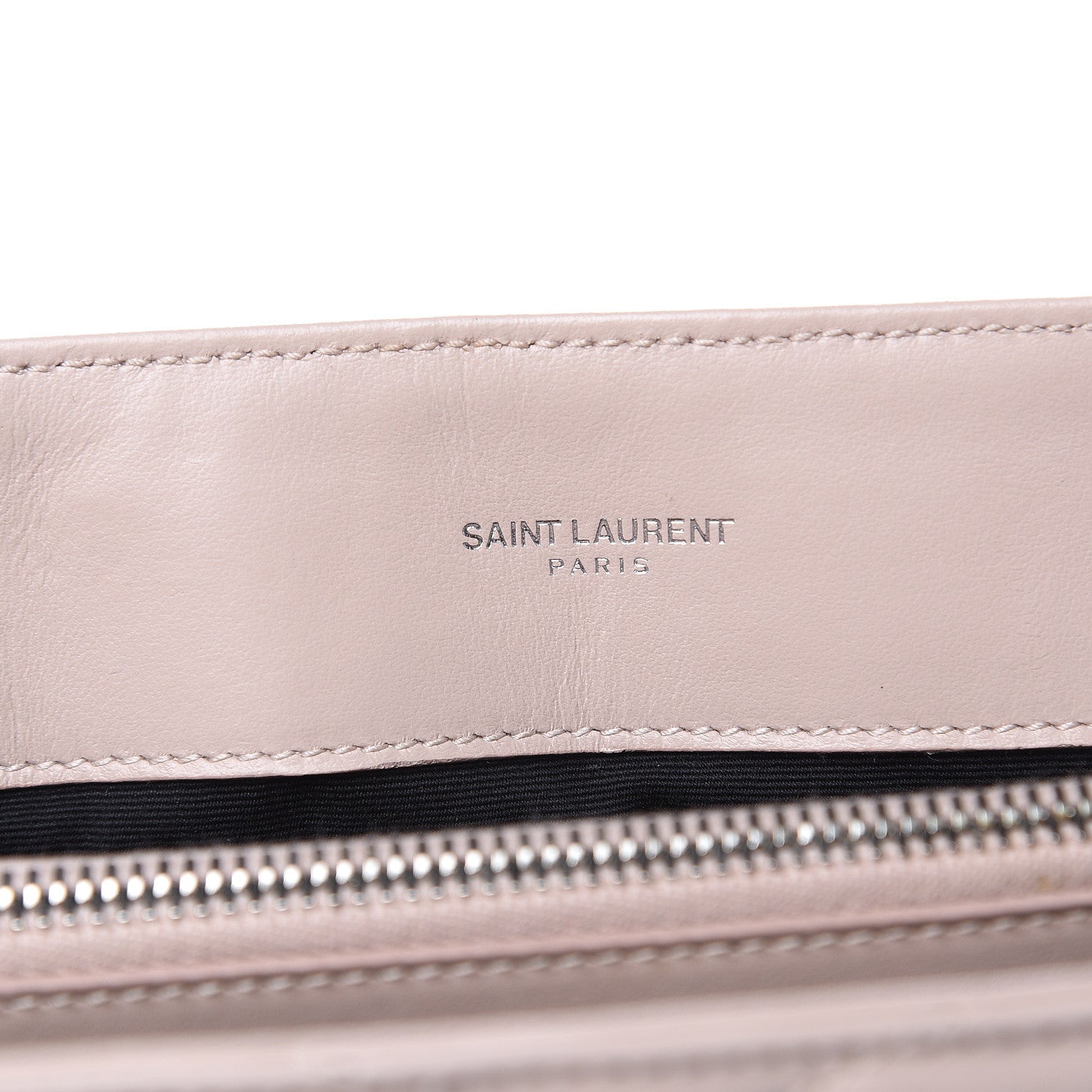 Saint Laurent Calfskin Y Quilted Monogram Medium Loulou Chain Satchel Rose Antic 7 of 11