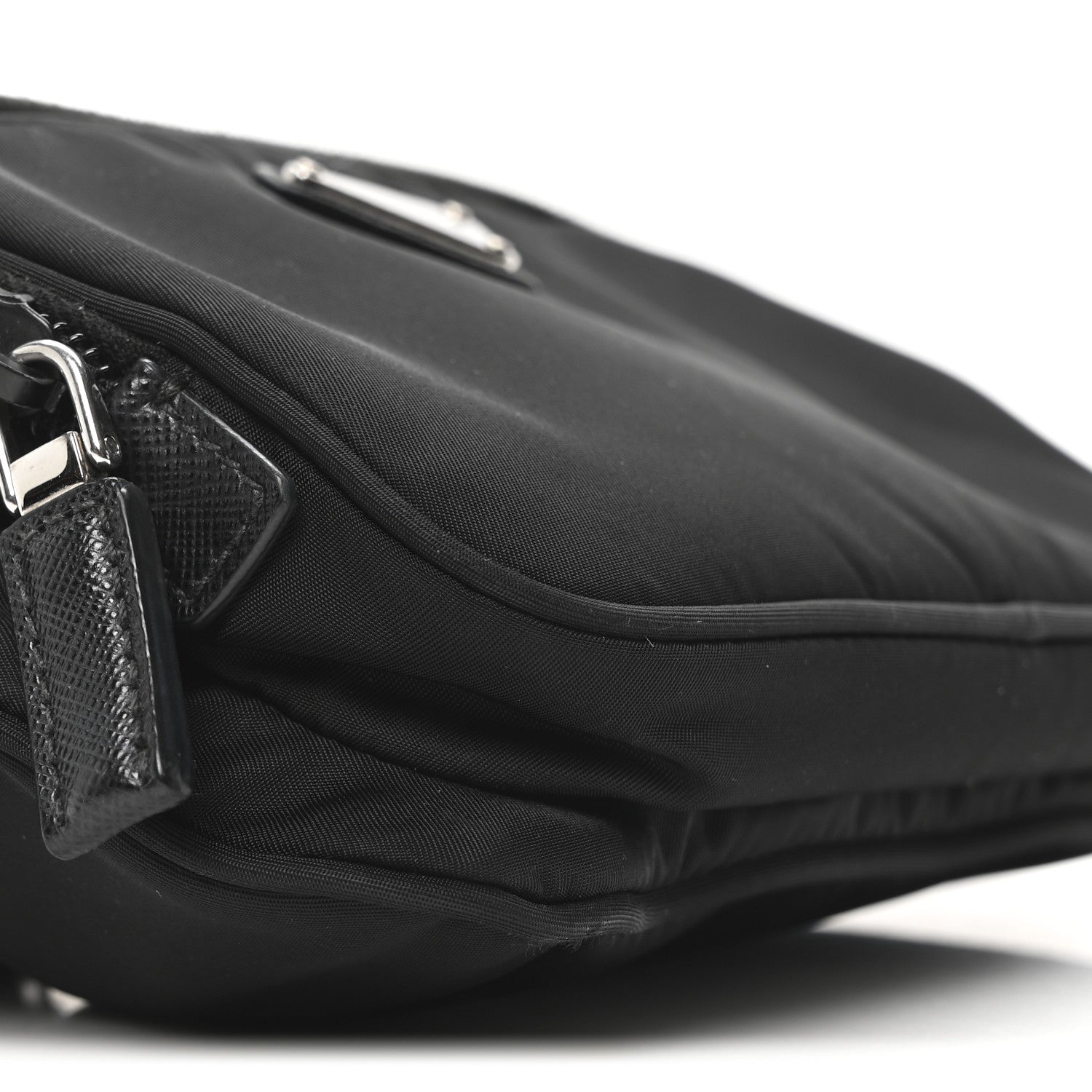 Prada Re-Nylon Saffiano Belt Bag Black 9 of 10