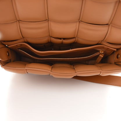 Bottega Veneta Nappa Maxi Intreccio Padded Cassette Crossbody Bag Caramel 5 of 9