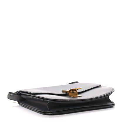 Celine Box Calfskin Medium Classic Box Flap Bag Anthracite 4 of 10
