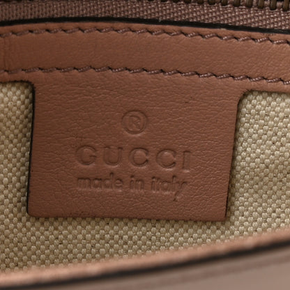 Gucci Patent Large Bright Bit Clutch Dark Cipria 5 of 6